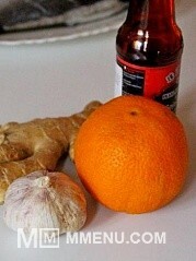 Приготовление блюда по рецепту - Золотистая дорада в имбирно-апельсиновом соусе. . Шаг 3