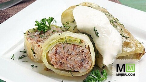 Голубцы с мясом в мультиварке Голубцы с мясом в мультиварке
