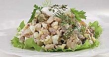 Рецепт - Салат с мозгами