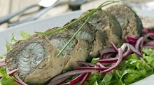 Рецепт - Рулетики из судака и горбуши