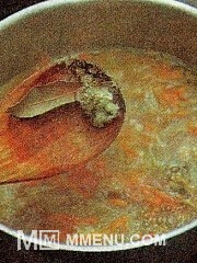 Приготовление блюда по рецепту - Щи из квашеной капусты с мидиями. Шаг 6