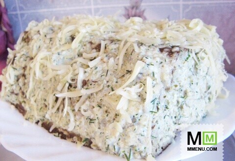 Торт-суфле из куриной печени Торт-суфле из куриной печени