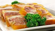 Рецепт - Мясо свинины в желе