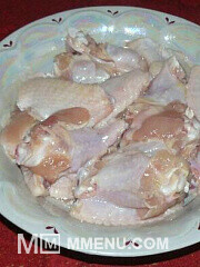 Приготовление блюда по рецепту - Куриные крылышки в медово-соевом соусе - рецепт от Виталий. Шаг 2