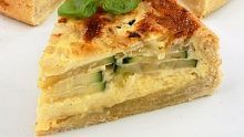 Рецепт - Пирог с кабачками и сыром