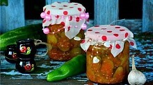 Рецепт - Салат с огурчиками 