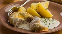 Рецепт - Котлеты, запеченные из курицы с соусом