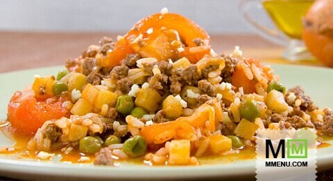 Мясо с рисом по-испански Мясо с рисом по-испански