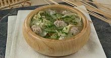 Рецепт - Суп-лапша с фрикадельками