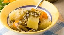 Рецепт - Закуска из кабачков с фасолью