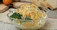 Рецепт - Салат из белокочанной капусты