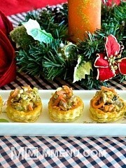 Приготовление блюда по рецепту - Буше с теплым салатом из говядины и моркови. Шаг 8