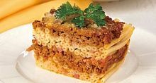 Рецепт - Запеканка из фарша с макаронами