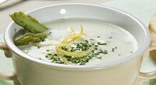 Рецепт - Суп-крем из спаржи