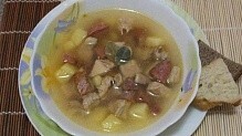 Рецепт - Солянка сборная мясная.