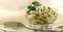 Рецепт - Салат из редьки с лесными орехами