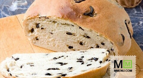 Хлеб с маслинами