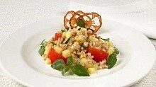 Рецепт - Перловая каша с кабачками
