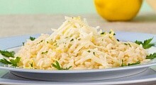 Рецепт - Ризотто с лимоном и пармезаном