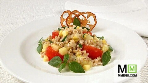 Перловая каша с кабачками Перловая каша с кабачками