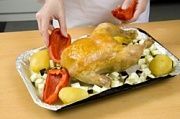 Приготовление блюда по рецепту - Жареная курица по-средиземноморски. Шаг 12