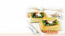 Рецепт - Стручки фасоли с лисичками