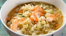 Рецепт - Рисовый суп