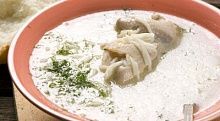 Рецепт - Суп-лапша с перепелами