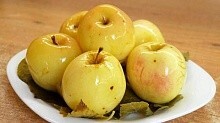 Рецепт - Мочёные яблоки - видео рецепт 
