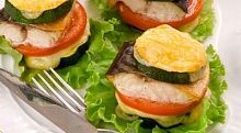 Рецепт - Закуска с цуккини и скумбрией