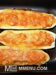 Приготовление блюда по рецепту - Лодочки с курицей. Шаг 7