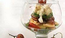 Рецепт - Салат-коктейль с цветной капустой