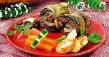Рецепт - Рулетики из печени с сыром