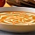 Суп-пюре томатный с йогуртом и апельсино