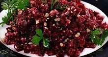 Рецепт - Свекла с орехами