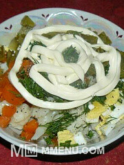 Приготовление блюда по рецепту - Салат с цветной капустой. Шаг 6