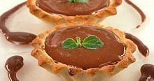 Рецепт - Песочные корзиночки с кремом