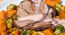 Рецепт - Баранина с овощами (4)