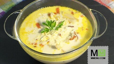 Вкусный Сырный Суп. Очень простой рецепт