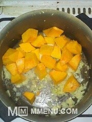 Приготовление блюда по рецепту - Сливочный крем-суп из тыквы.. Шаг 3