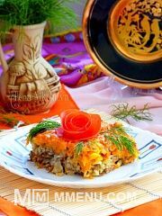 Приготовление блюда по рецепту - Запеканка мясная с овощами. Шаг 11