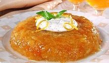 Рецепт - Желе из манго с маковым соусом
