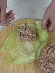 Приготовление блюда по рецепту - Голубцы с мясом в мультиварке. Шаг 2