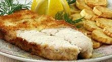 Рецепт - Шницель «Особый» из осетровых рыб
