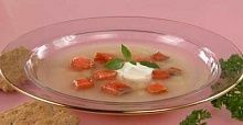Рецепт - Суп из копченой форели