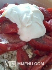 Приготовление блюда по рецепту - Салат "Хрустящий " с цветной капустой и помидорами.. Шаг 4