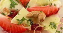 Рецепт - Дынно-ягодный десерт с сыром