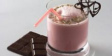 Рецепт - Коктейль «Шоколад с малиной»