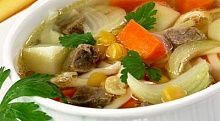Рецепт - Суп-лапша с мясом
