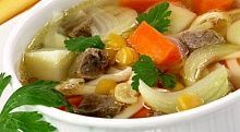 Рецепт - Суп-лапша с мясом